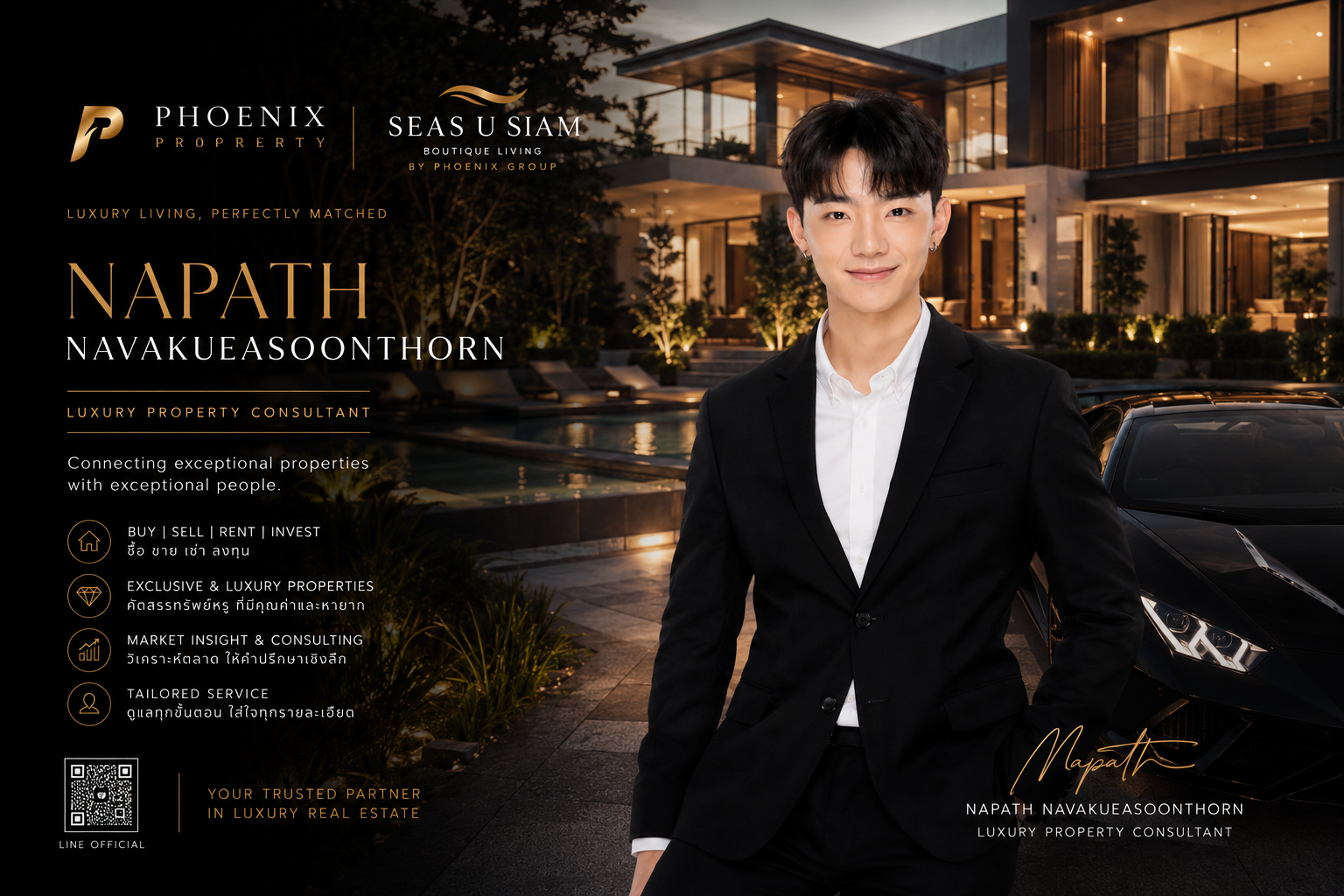 Napath Navakueasoonthorn — Founder, Phoenix Luxury Property